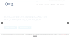 Desktop Screenshot of cetir.com