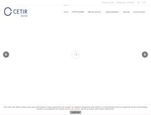 Tablet Screenshot of cetir.com